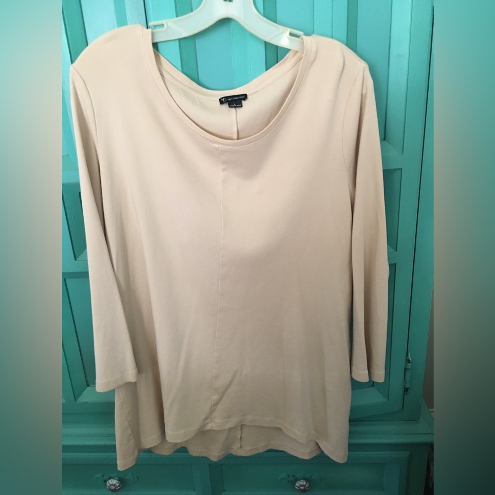 Ladies 3/4 sleeve tunic tee